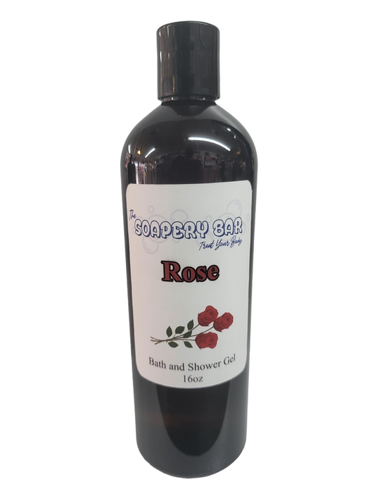 Rose Bath and Shower Gel