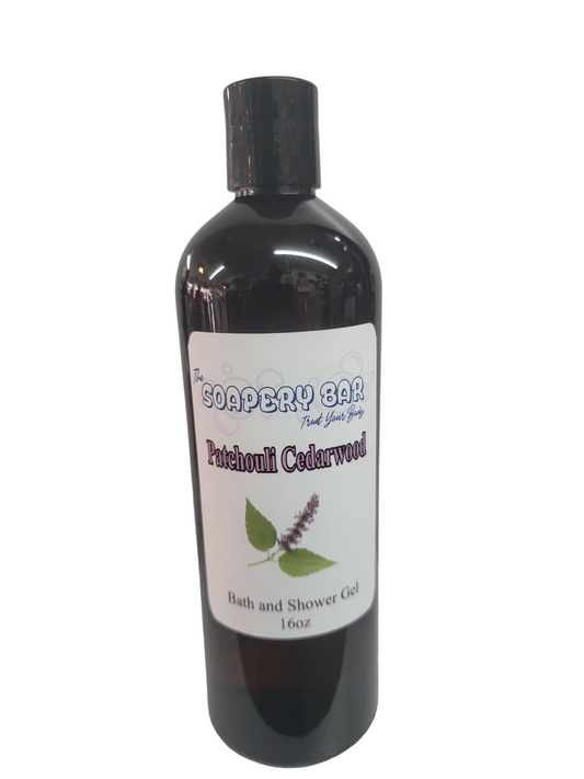 Patchouli Cedarwood Bath and Shower Gel