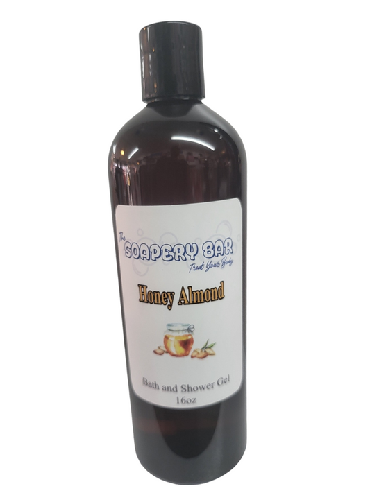 Honey Almond Bath and Shower Gel