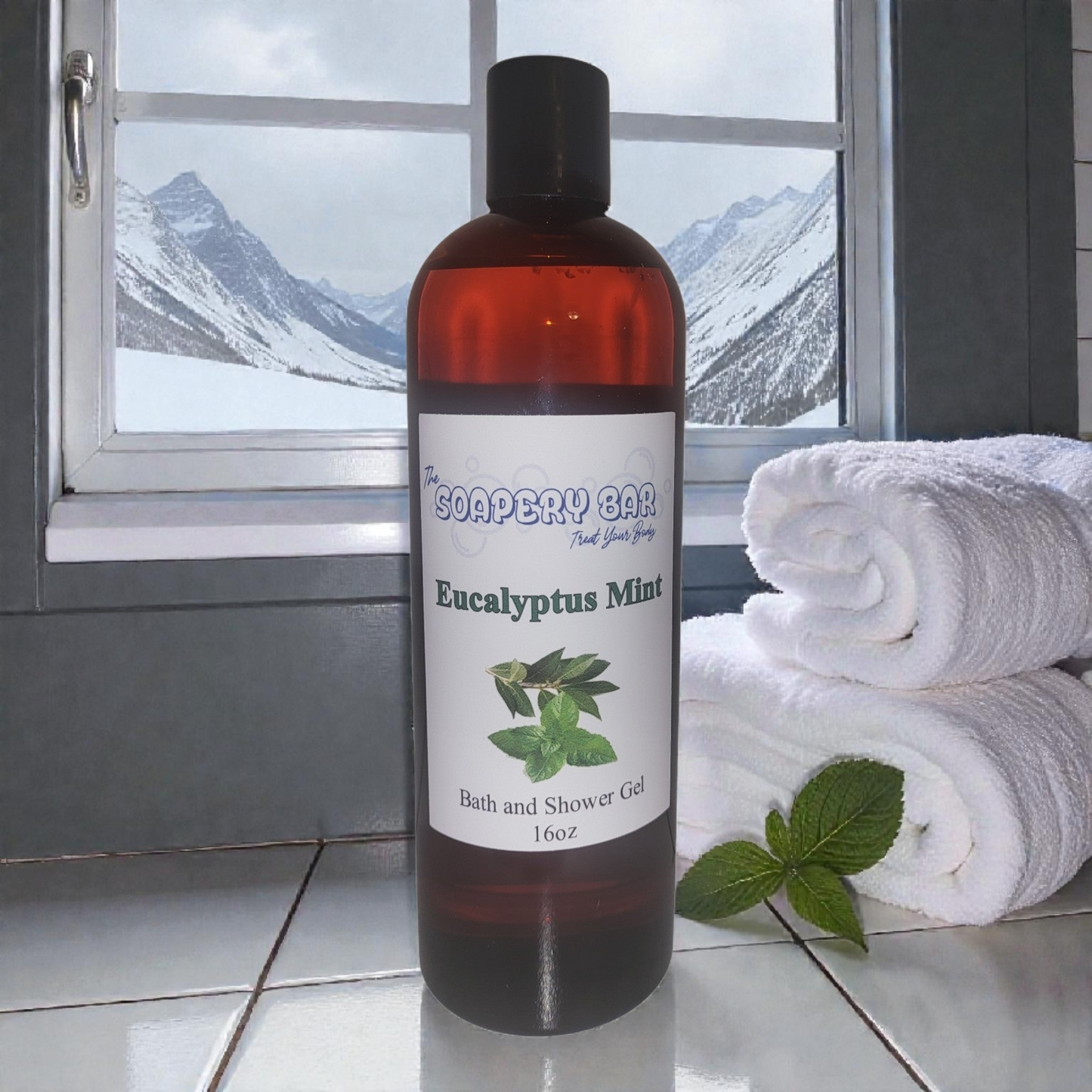 Eucalyptus Mint Bath and Shower Gels
