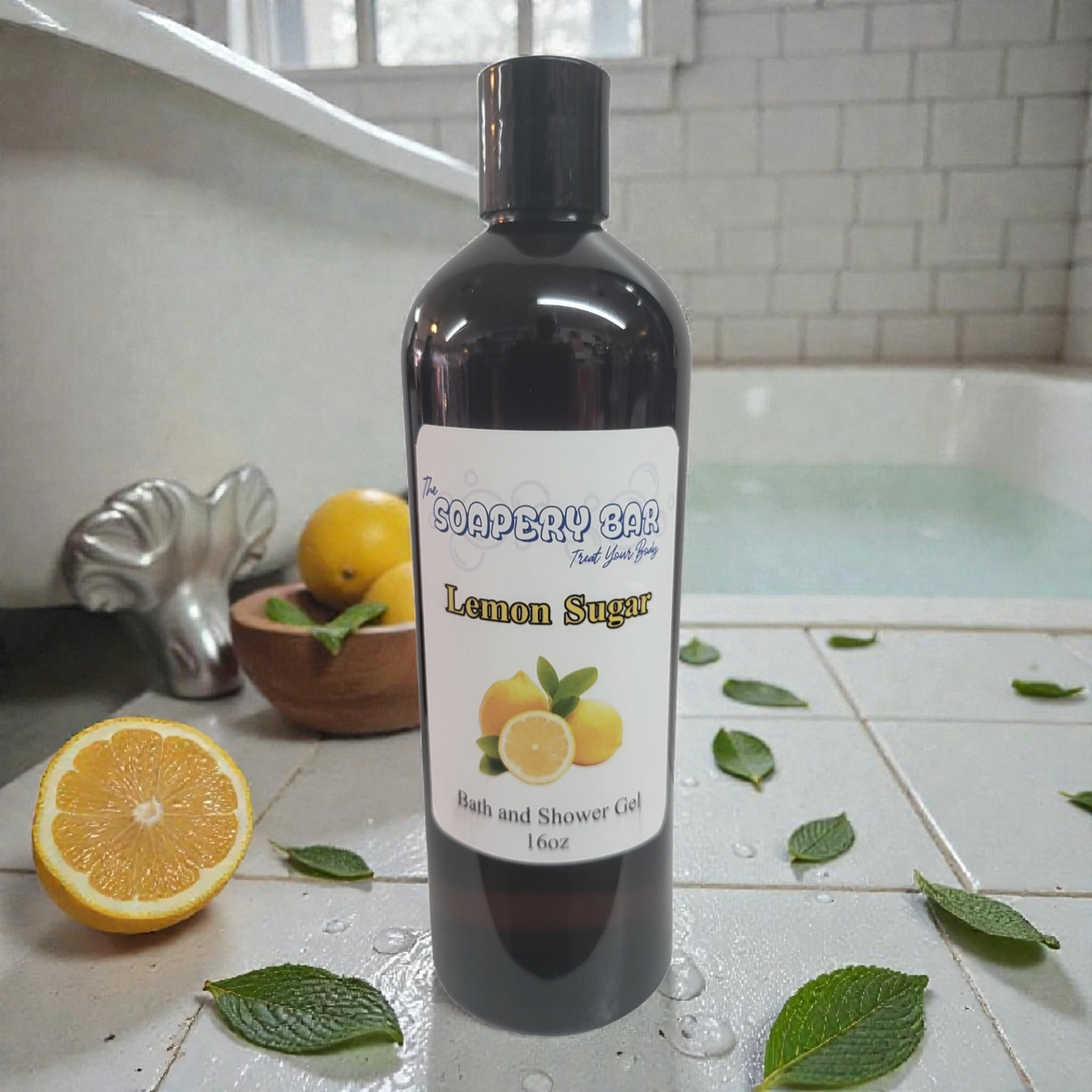Lemon Sugar Bath and Shower Gel