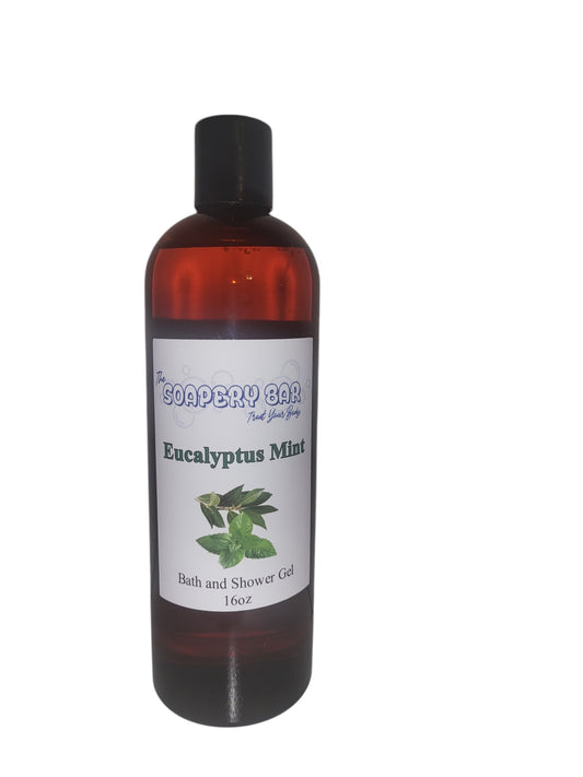 Eucalyptus Mint  Bath and Shower Gels