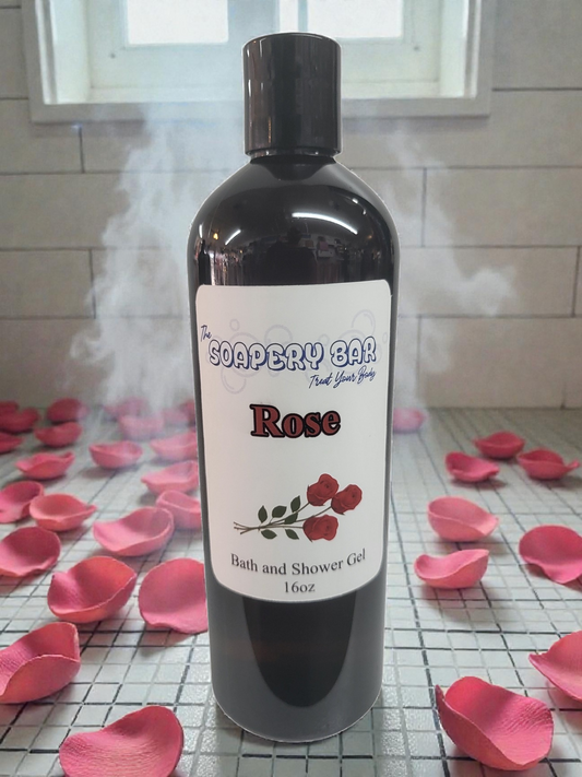 Rose Bath and Shower Gel