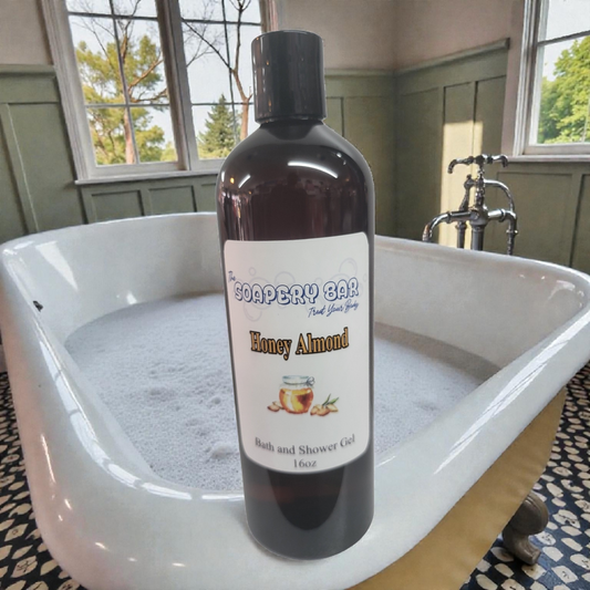 Honey Almond Bath and Shower Gel