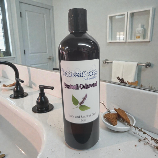 Patchouli Cedarwood Bath and Shower Gel